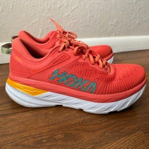 Hoka Bondi 7 Camellia/Costal Shade